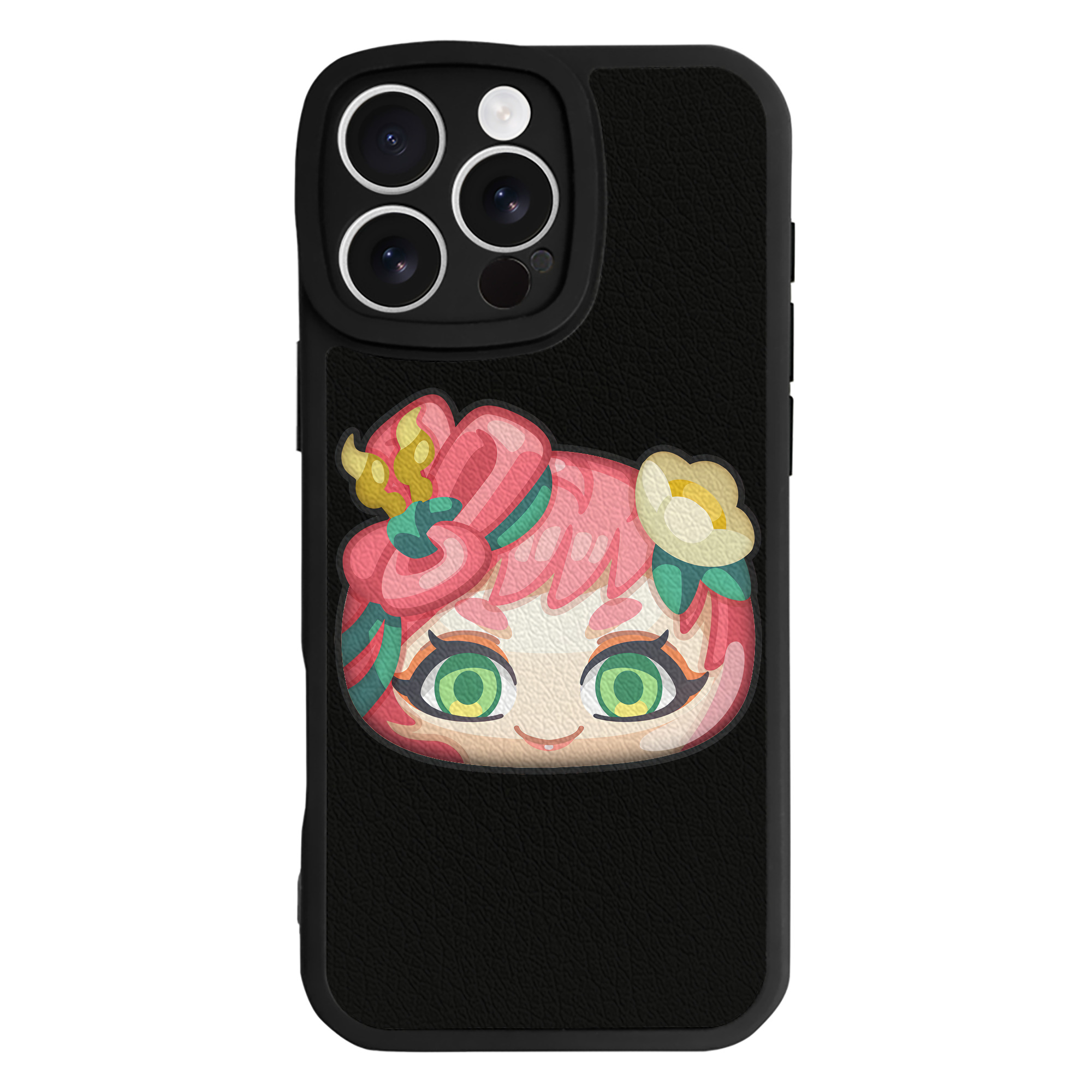 （画像用） 妖怪ウォッチ Yo-kai Watch 【iPhone 16シリーズ対応】シリコンスマホケース（レザー調） 材質：シリコン